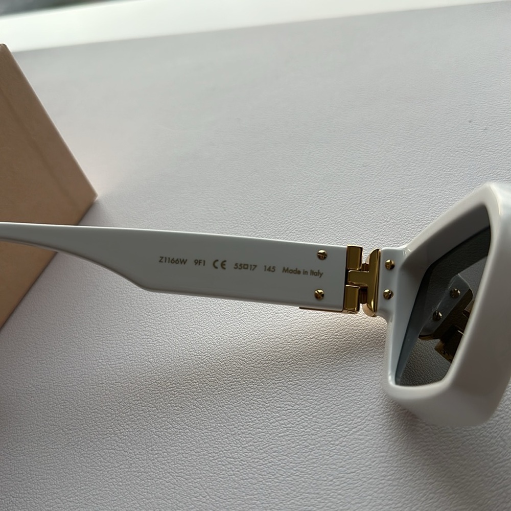 Louis Vuitton 1.1 Millionaire sunglasses - White Acetate (Z1166W 9F1) - Picture 9 of 12
